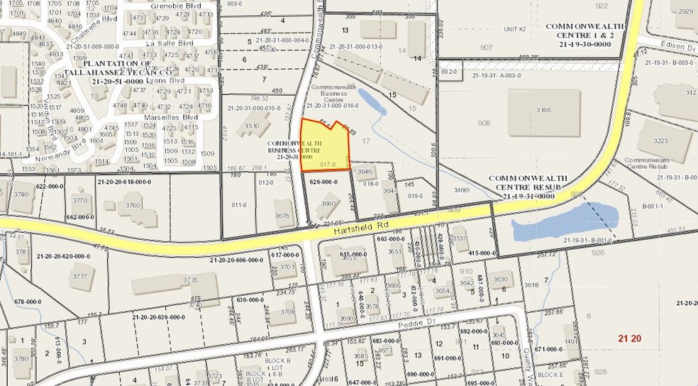 0 Common Wealth Business Dr, Tallahassee, FL for sale - Site Plan - Image 2 of 2