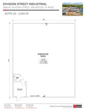 2800 W Division St, Arlington, TX for lease Site Plan- Image 2 of 2