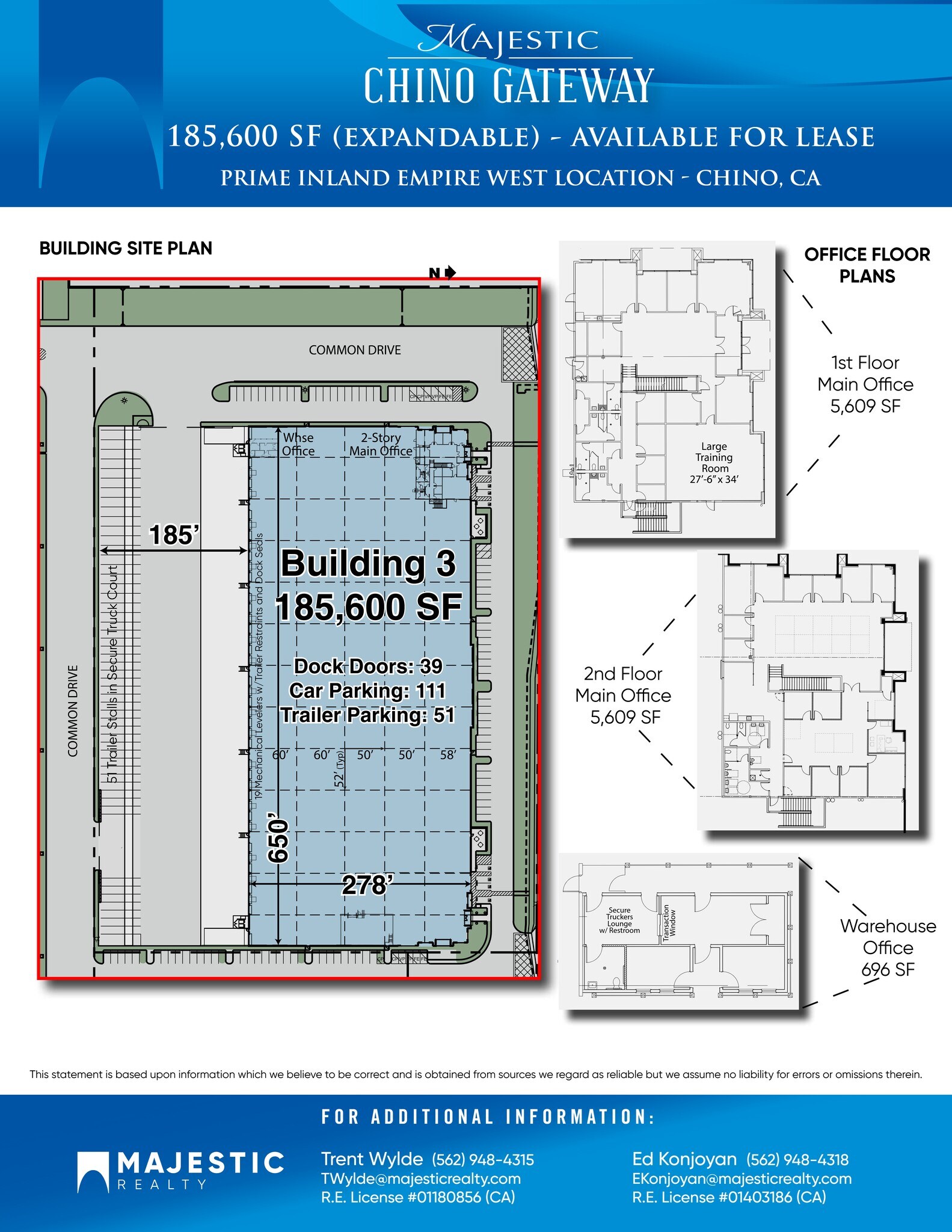15616 Euclid Ave, Chino, CA for lease Site Plan- Image 1 of 1