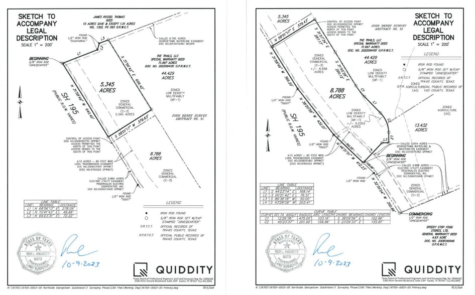 Intersection of I-35, 195, and 130, Georgetown, TX for sale - Building Photo - Image 3 of 7