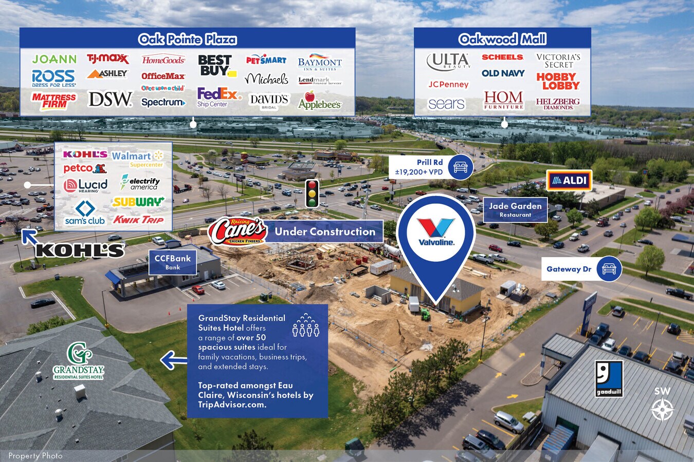 3625 Gateway Dr, Eau Claire, WI 54701 Valvoline