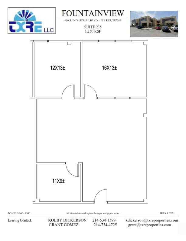 610 S Industrial Blvd, Euless, TX for lease Building Photo- Image 1 of 1