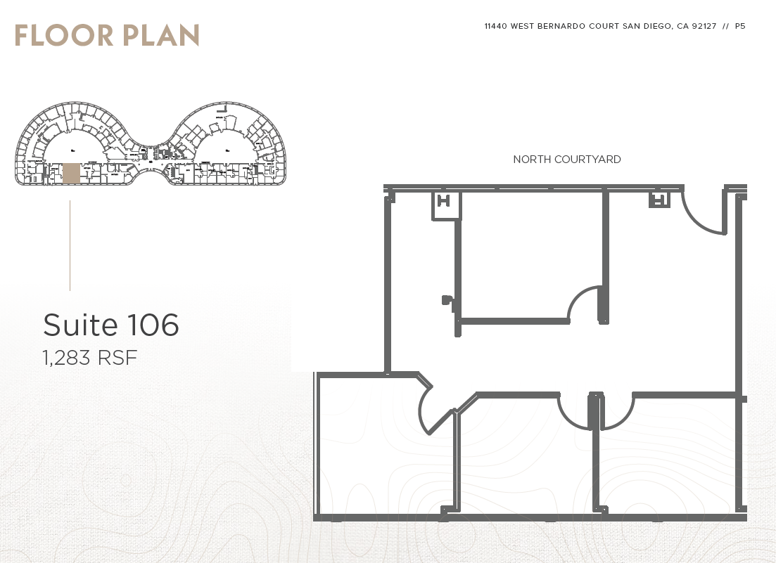 11440 W Bernardo Ct, San Diego, CA for lease Floor Plan- Image 1 of 1