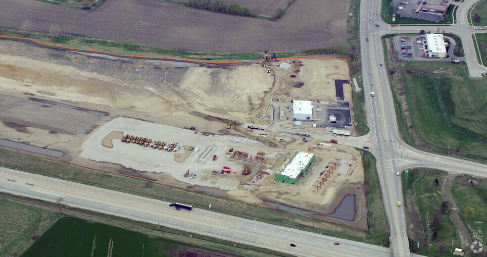 I-90 and Genoa Rd, Belvidere, IL for lease - Aerial - Image 2 of 4