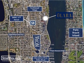 553 17th St, West Palm Beach, FL - AERIAL  map view - Image1