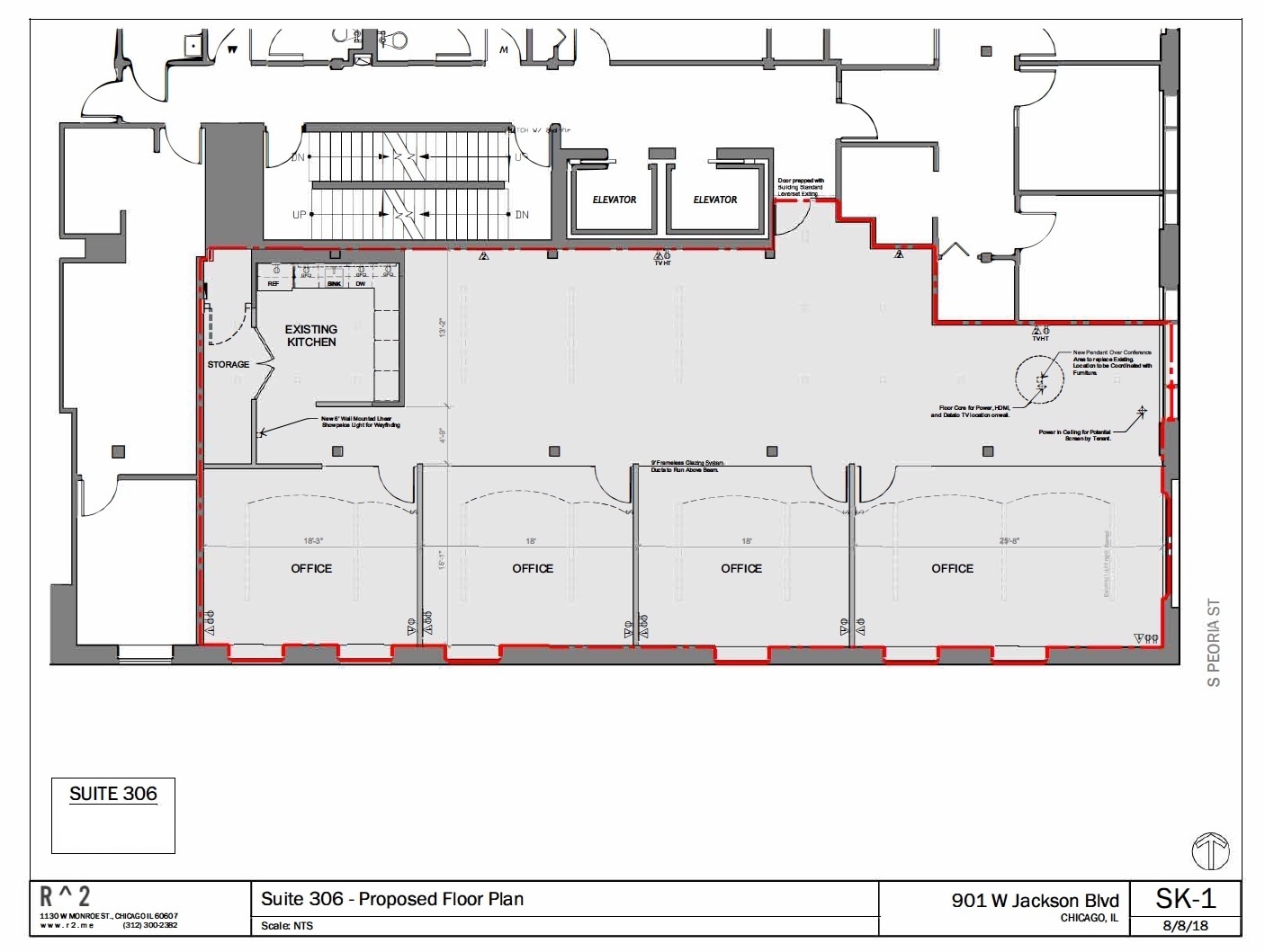 901 W Jackson Blvd, Chicago, IL for lease Interior Photo- Image 1 of 1