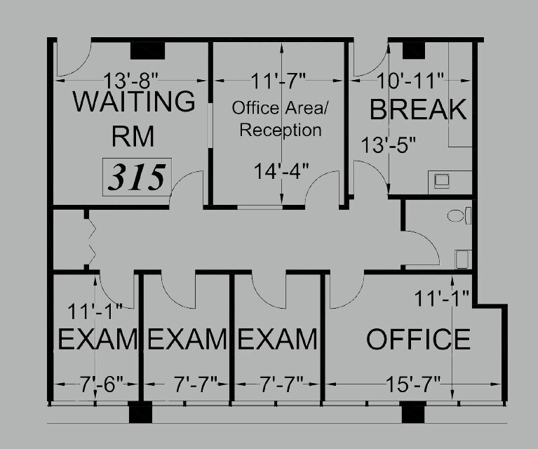12395 El Camino Real, San Diego, CA for lease Floor Plan- Image 1 of 1