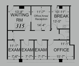 12395 El Camino Real, San Diego, CA for lease Floor Plan- Image 1 of 1