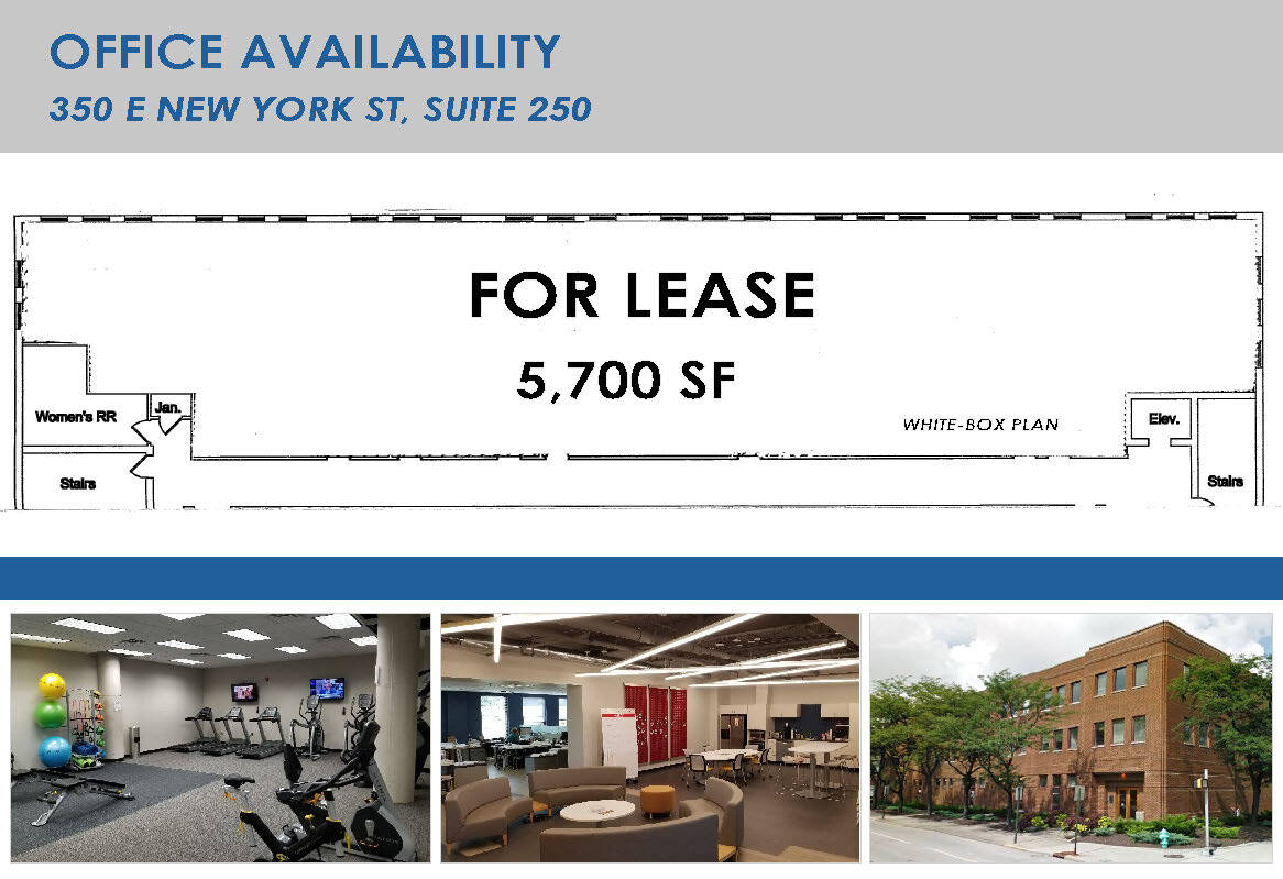 350 E New York St, Indianapolis, IN for lease Site Plan- Image 1 of 1