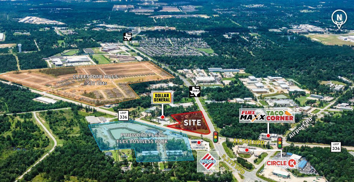 Loop 336 & FM 3083, Conroe, TX for sale Building Photo- Image 1 of 1