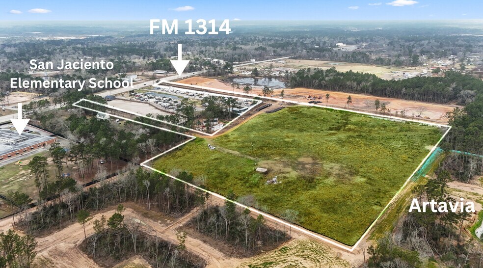 17571 FM 1314 Rd, Conroe, TX for sale - Aerial - Image 3 of 15