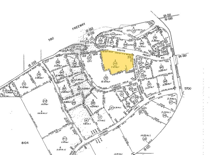 7633 Southfront Rd, Livermore, CA for lease - Plat Map - Image 2 of 7