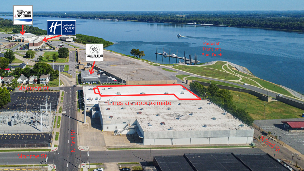 322 N 3rd St, Paducah, KY for lease - Aerial - Image 3 of 27