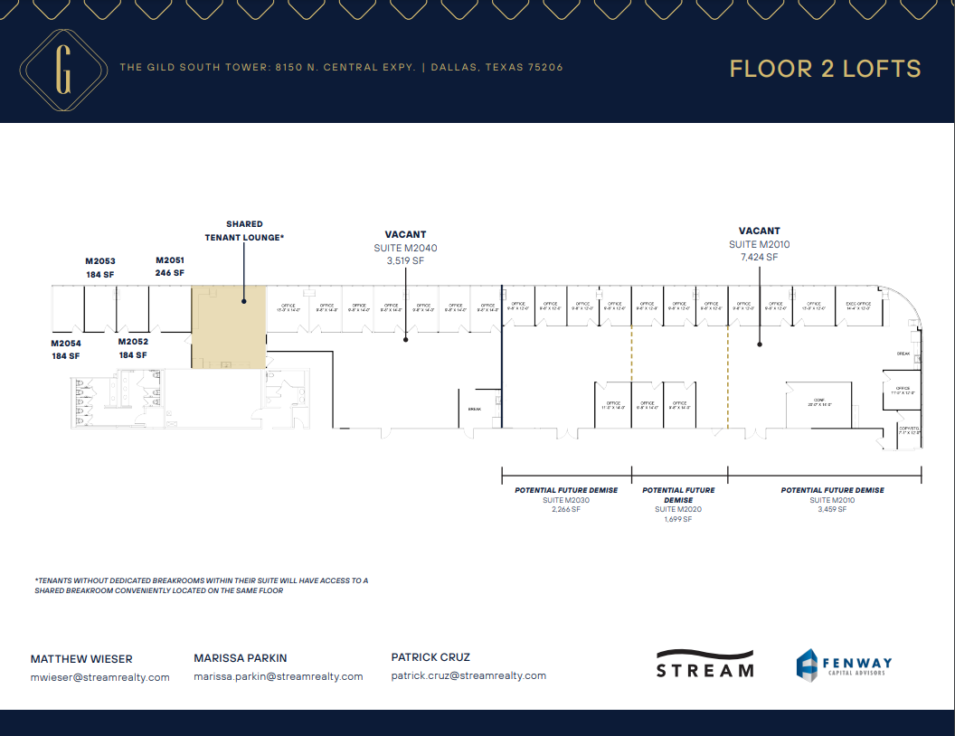 8350 N Central Expy, Dallas, TX for lease Floor Plan- Image 1 of 1