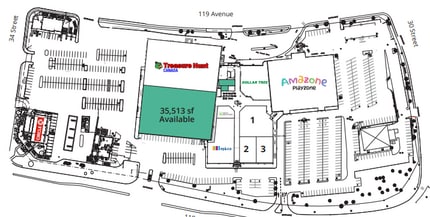 3210 118th Ave NW, Edmonton, AB for lease Site Plan- Image 2 of 2