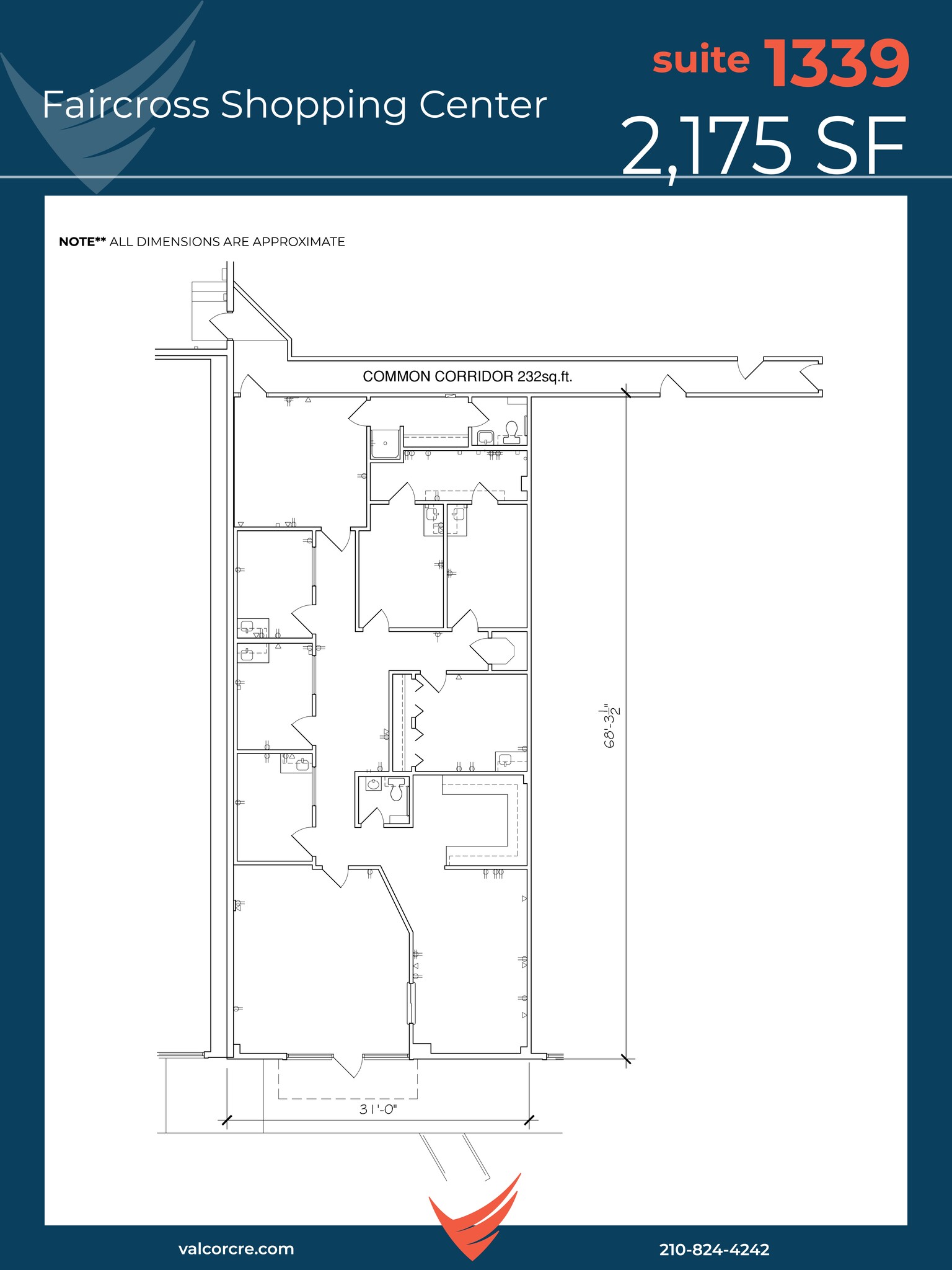 1327-1351 Fair Ave, San Antonio, TX for lease Site Plan- Image 1 of 1