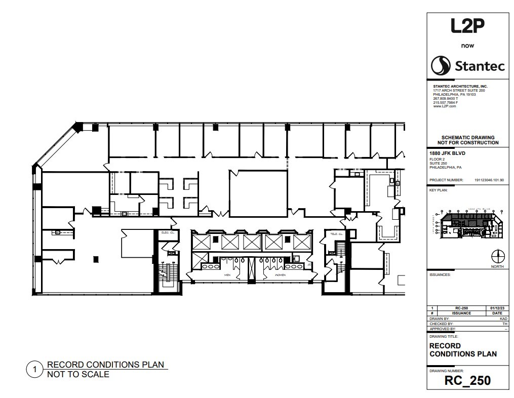 1880 John F Kennedy Blvd, Philadelphia, PA for lease Floor Plan- Image 1 of 1