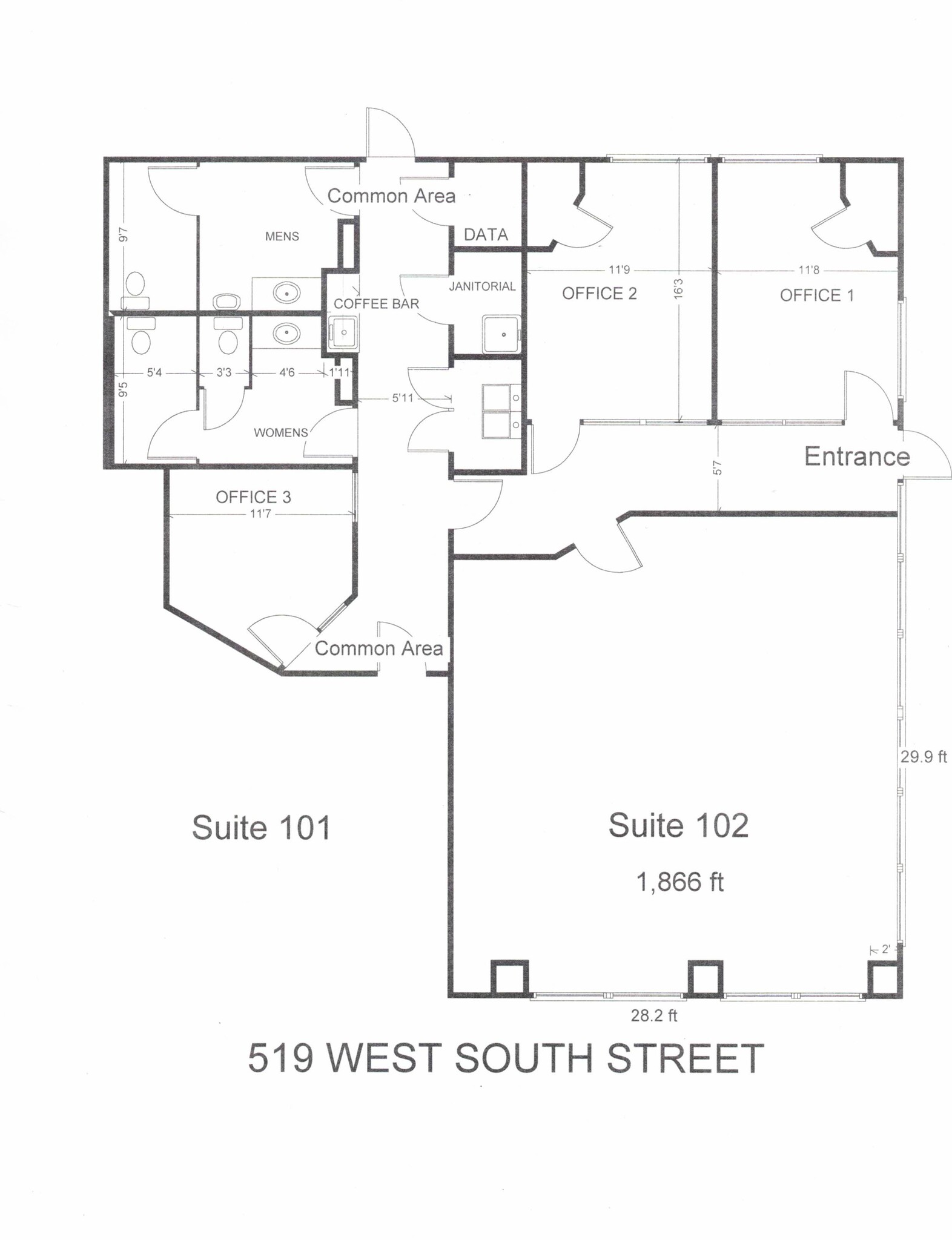 519 W South St, Longview, TX for lease Site Plan- Image 1 of 4