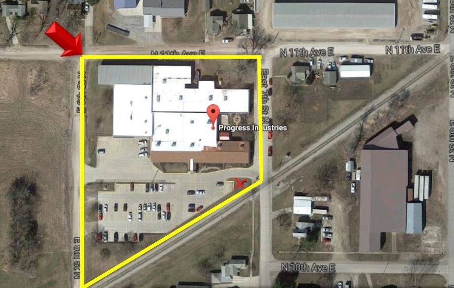 1017 E 7th St N, Newton, IA for sale Aerial- Image 1 of 1