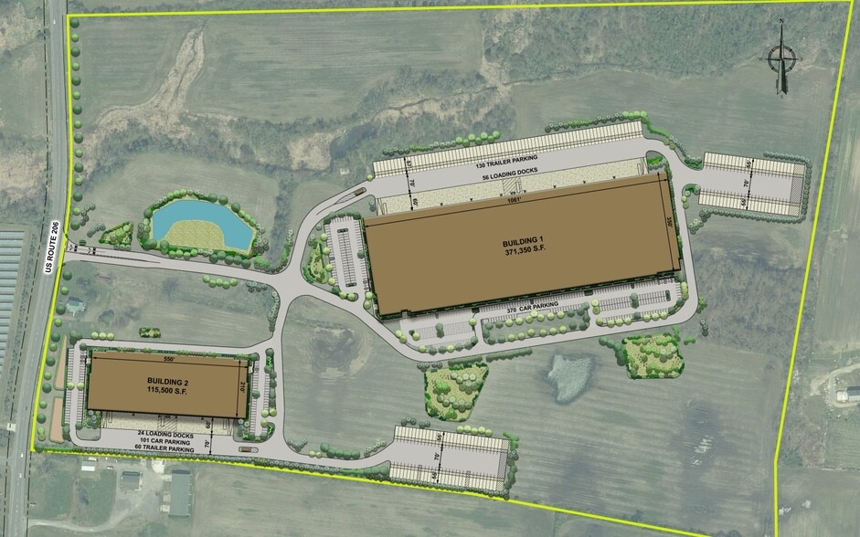2554 Route 206, Mount Holly, NJ for lease - Site Plan - Image 2 of 2