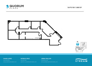 14901 Quorum Dr, Dallas, TX for lease Floor Plan- Image 1 of 1