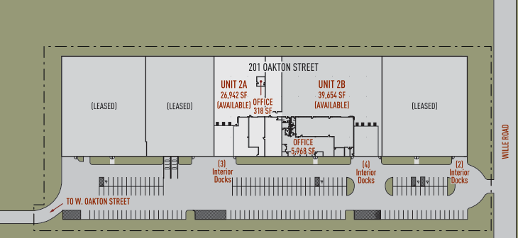 201 W Oakton St, Des Plaines, IL for lease Floor Plan- Image 1 of 1