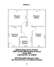 1580 S Milwaukee Ave, Libertyville, IL for lease Floor Plan- Image 1 of 1