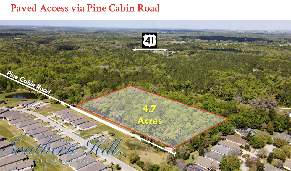 1 Pine Cabin Rd., Brooksville, FL for sale - Building Photo - Image 2 of 2