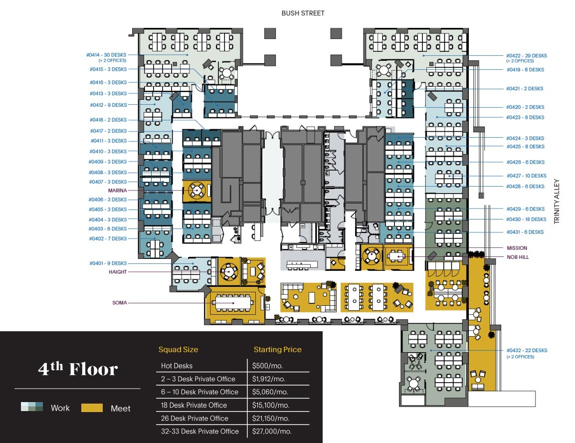 333 Bush St, San Francisco, CA for lease Floor Plan- Image 1 of 1