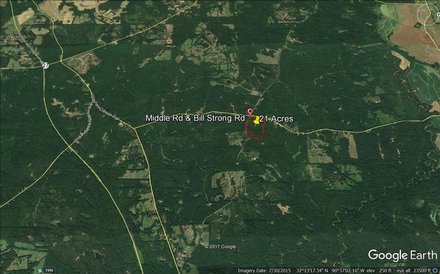 Middle Rd, Edwards, MS 39066