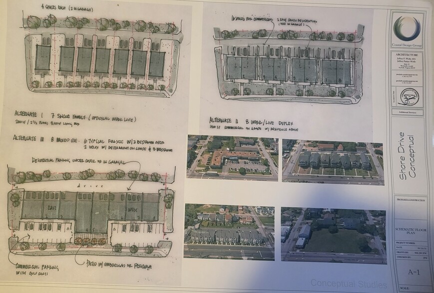 The 3401 Block of East Ocean View Ave portfolio of 2 properties for sale on LoopNet.com - Site Plan - Image 3 of 3