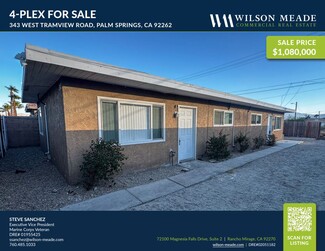 More details for 343 W Tramview Rd, Palm Springs, CA - Multifamily for Sale