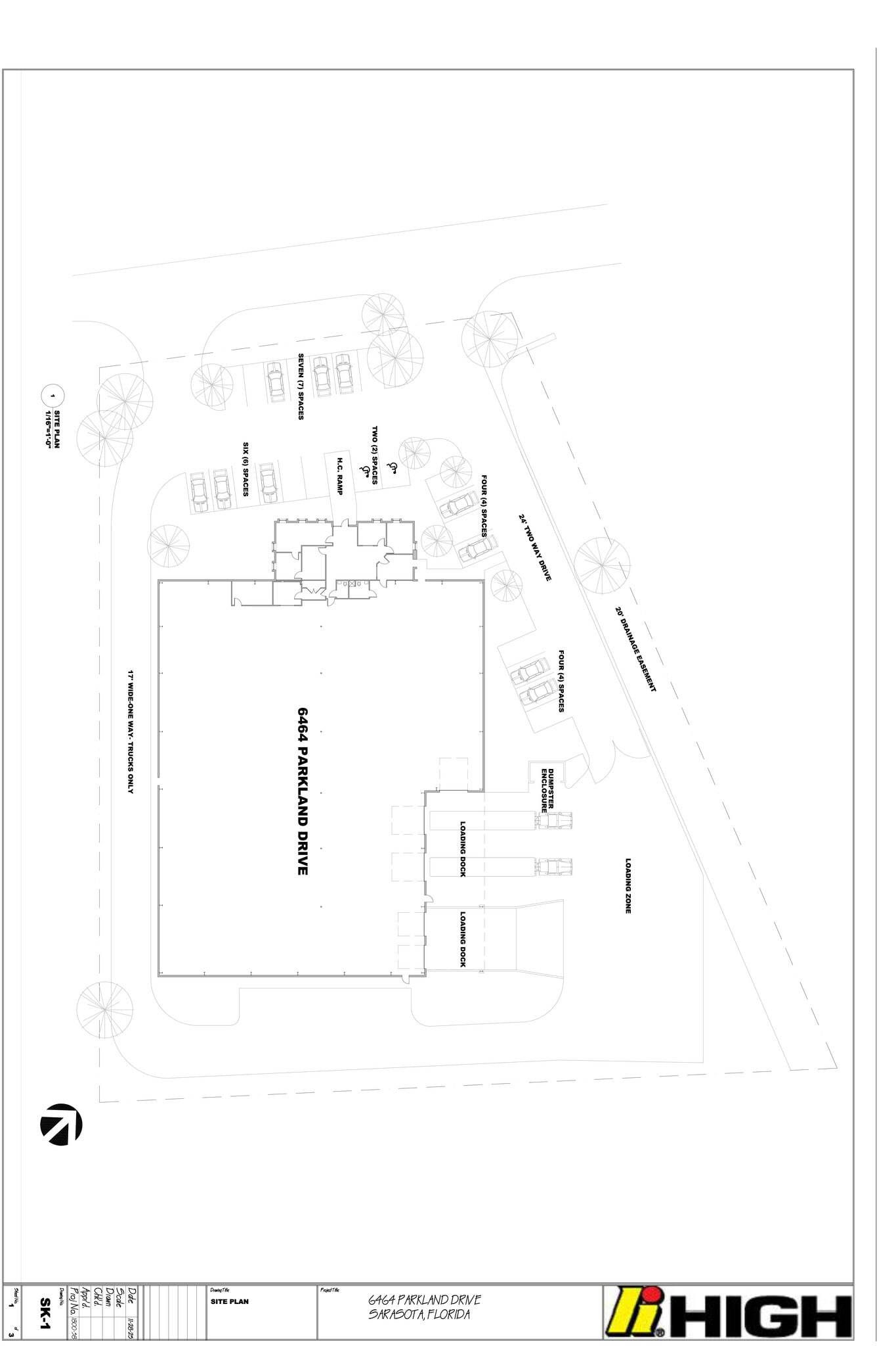 6464 Parkland Dr, Sarasota, FL for lease Site Plan- Image 1 of 1