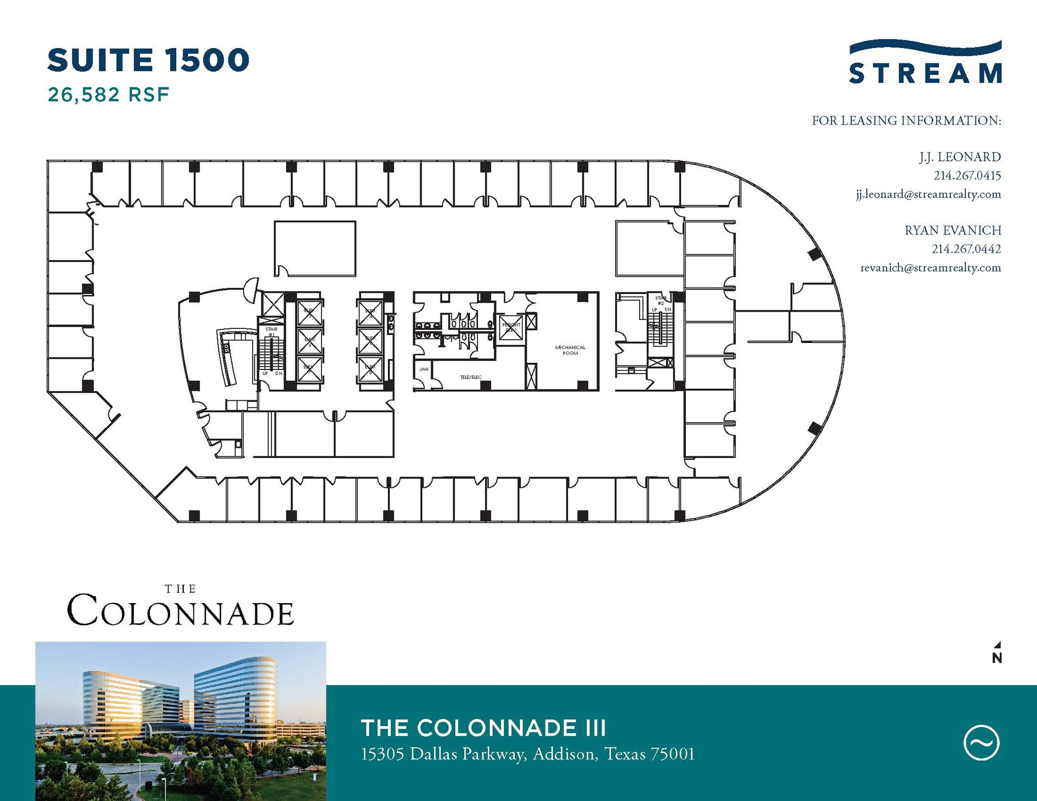 15301 N Dallas Pky, Addison, TX for lease Floor Plan- Image 1 of 1