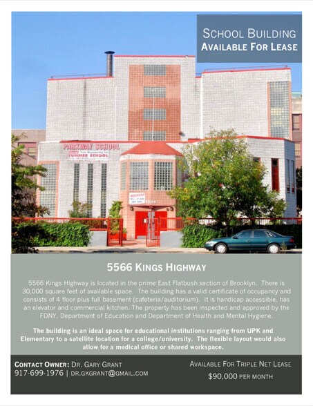 5566 Kings Hwy, Brooklyn, NY for lease - Building Photo - Image 2 of 22