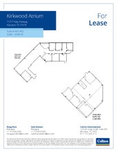 11777 Katy Fwy, Houston, TX for lease Floor Plan- Image 1 of 12