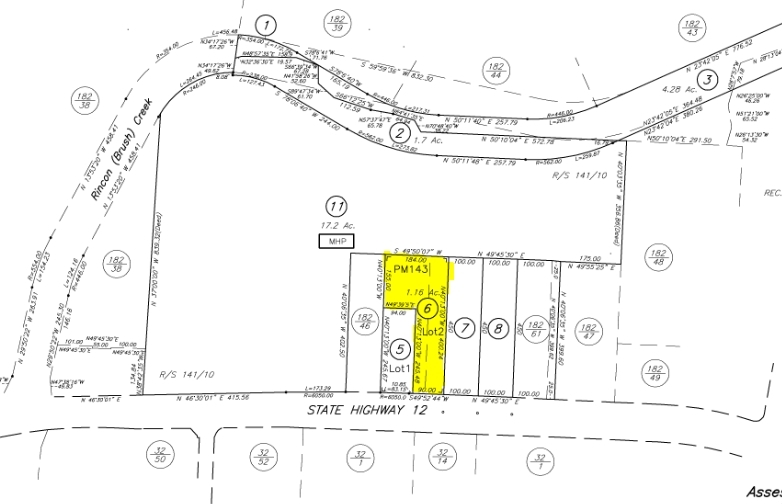 4225 Sonoma Hwy, Santa Rosa, CA for sale - Plat Map - Image 2 of 5