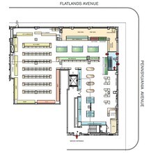 12069 Flatlands Ave, Brooklyn, NY for lease Floor Plan- Image 2 of 2