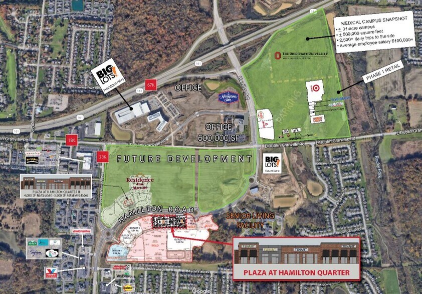 5792 Hamilton Rd, New Albany, OH 43054 Plaza at Hamilton Quarter