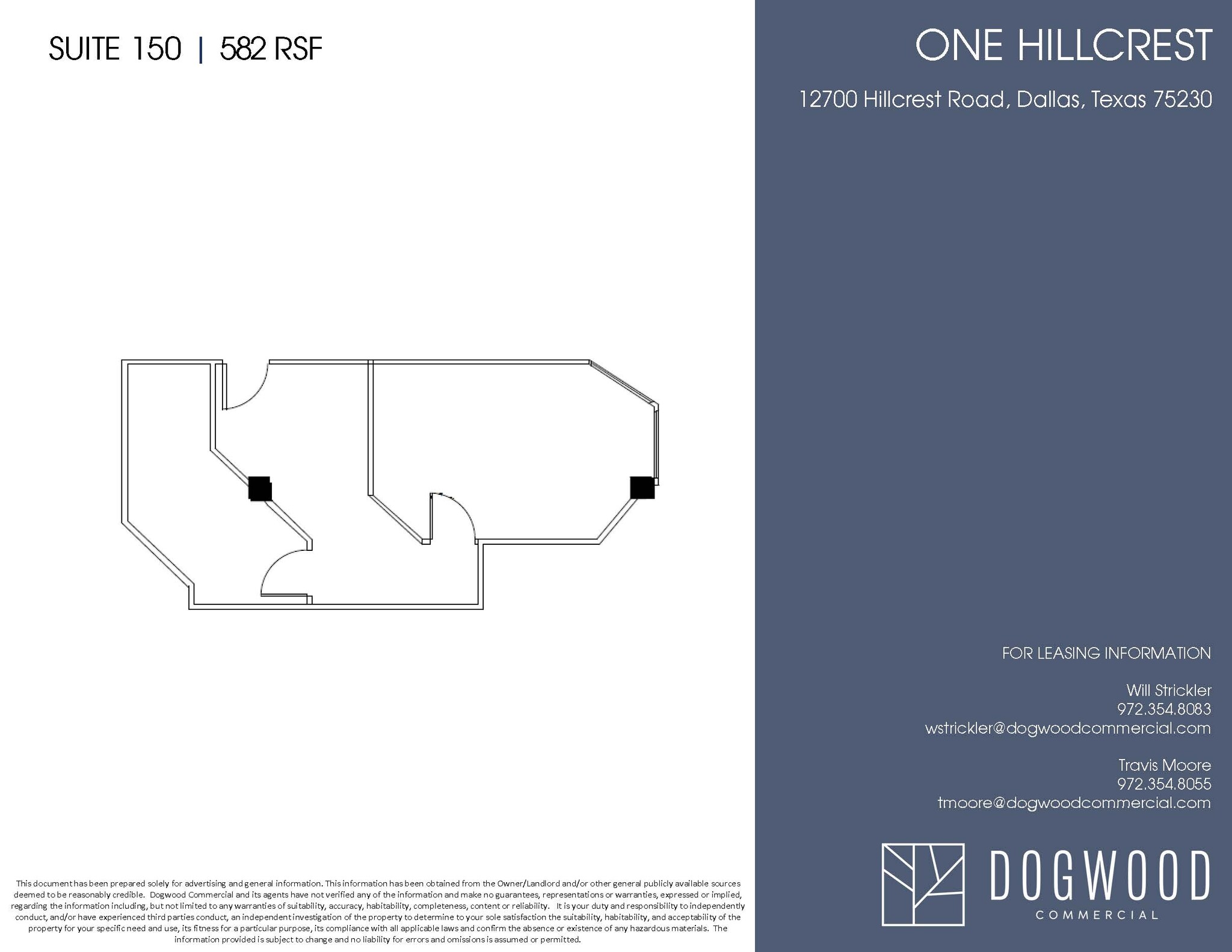 12700 Hillcrest Rd, Dallas, TX for lease Floor Plan- Image 1 of 1