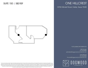 12700 Hillcrest Rd, Dallas, TX for lease Floor Plan- Image 1 of 1