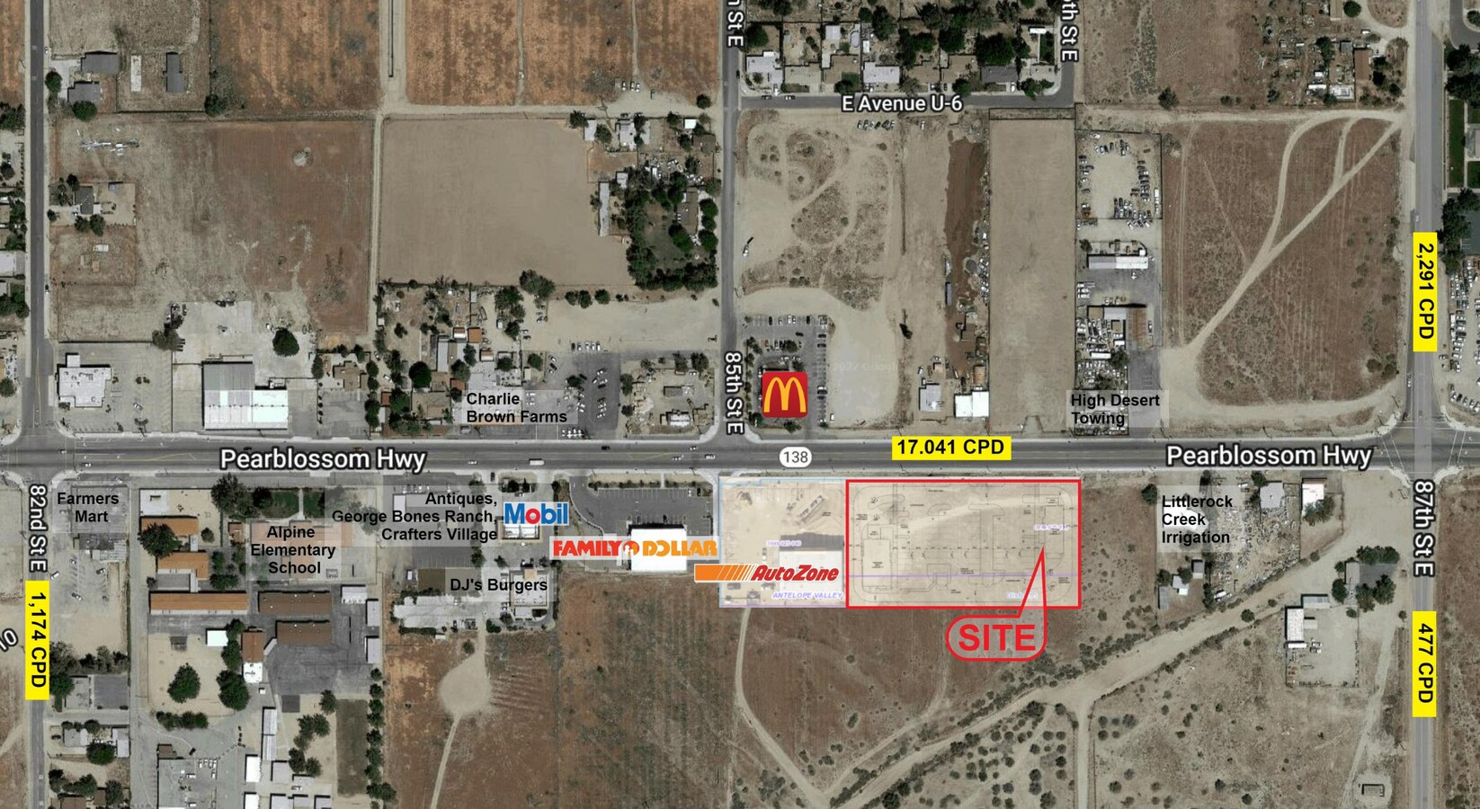 Pearblossom Hwy, Littlerock, CA 93543