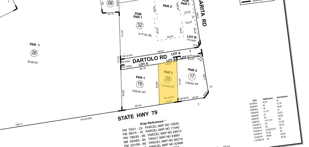 31754 Hwy 79 S, Temecula, CA for lease - Plat Map - Image 2 of 2