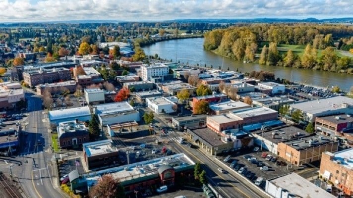 317 S 2nd St, Mount Vernon, WA for sale - Aerial - Image 3 of 10