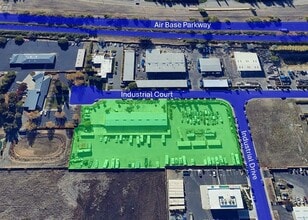 2920 Industrial Ct, Fairfield, CA - Aerial  map view