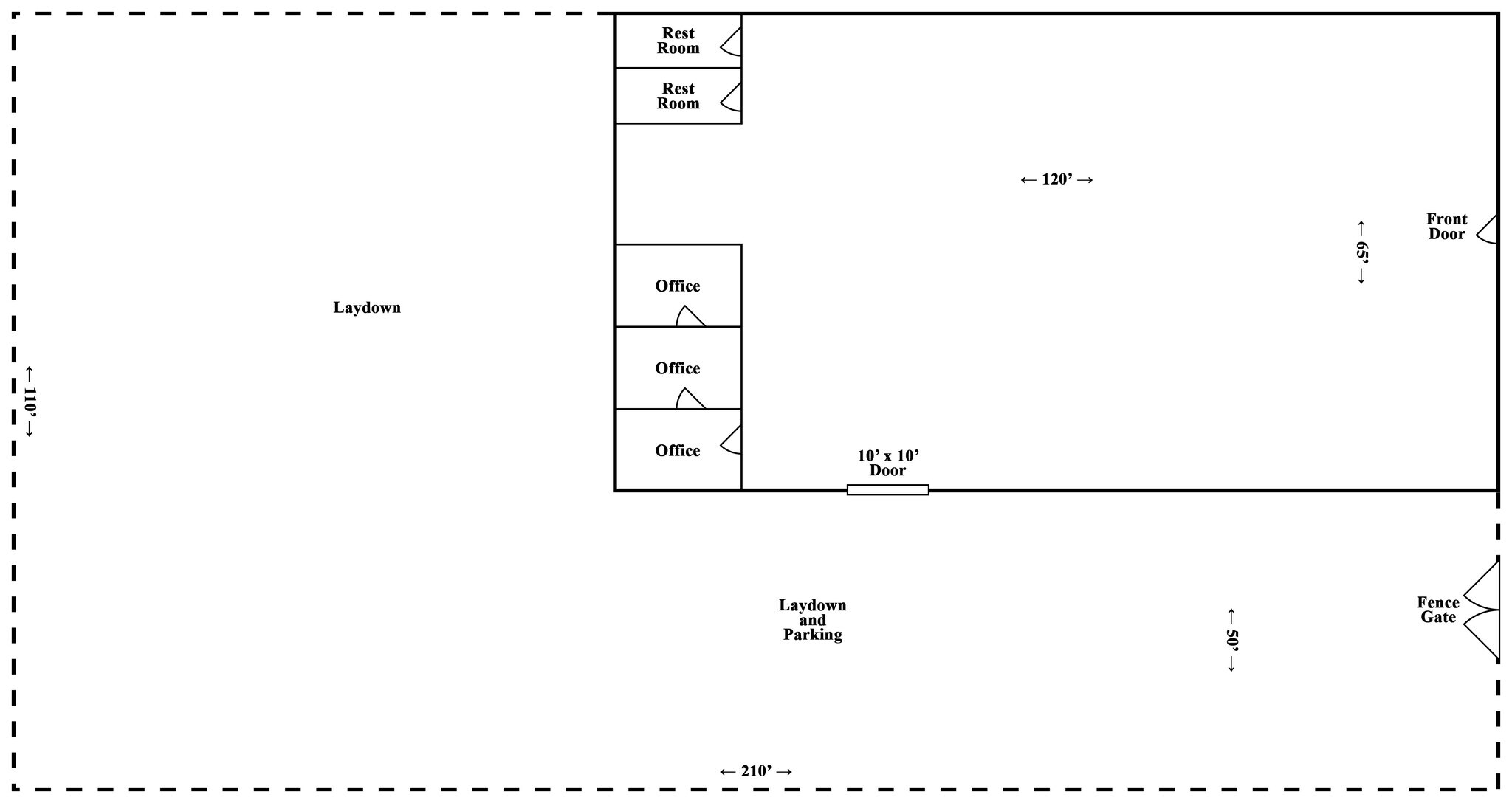 3071 Broadway, Macon-Bibb, GA for lease Floor Plan- Image 1 of 1