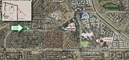 10810 N Via Linda Rd, Scottsdale, AZ - aerial  map view