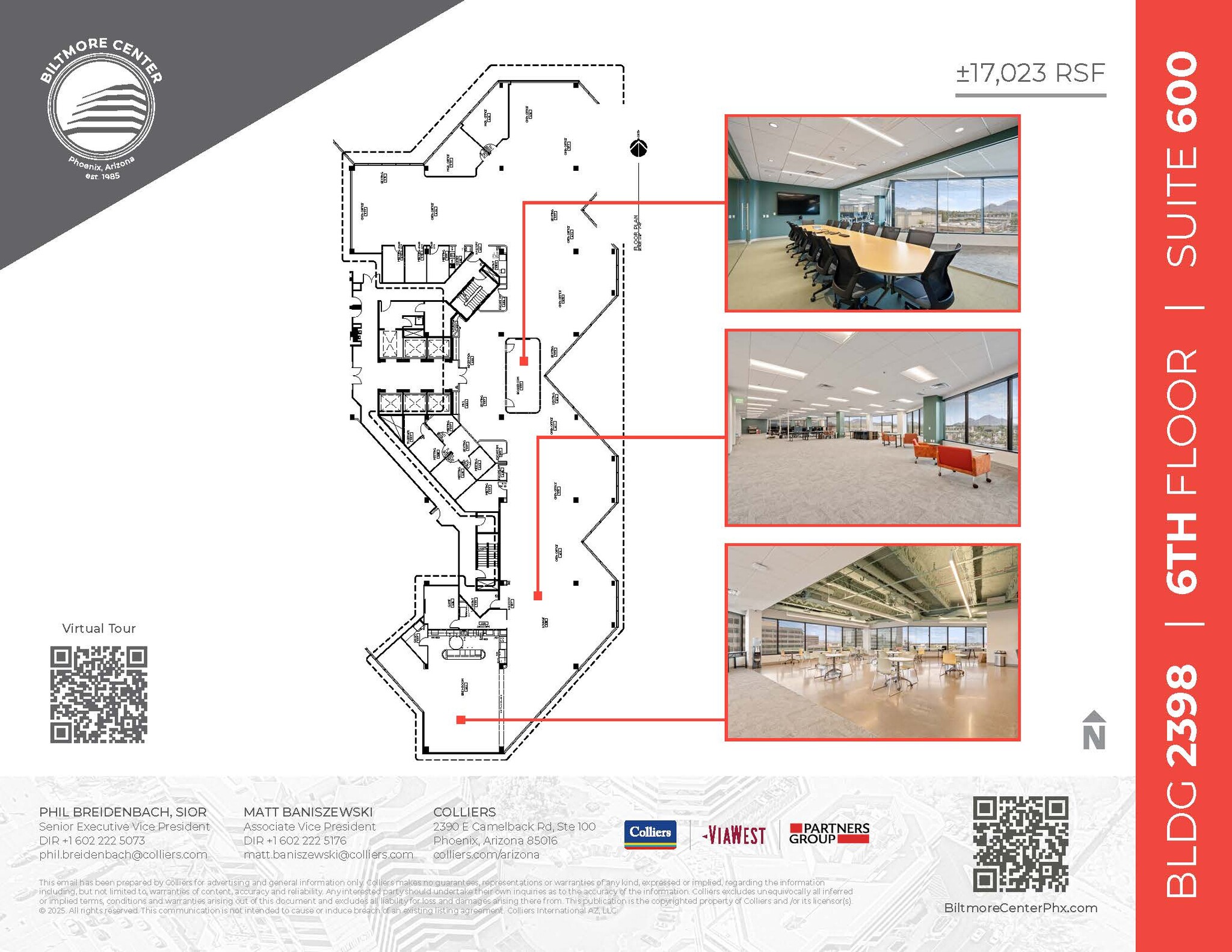 2398 E Camelback Rd, Phoenix, AZ for lease Floor Plan- Image 1 of 13