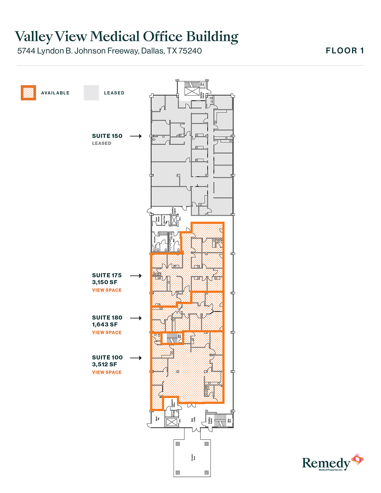 5744 Lyndon B Johnson Fwy, Dallas, TX for lease Floor Plan- Image 1 of 1