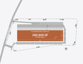 1150 Pleasant Ridge Rd, Greensboro, NC for lease Site Plan- Image 2 of 5